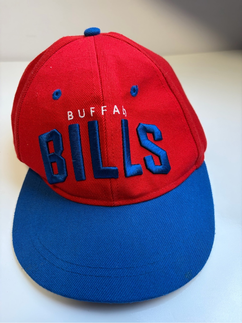 Buffalo Bills Red & Blue Snapback Hat